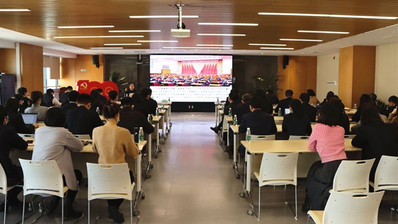 中国纸业党委举行学习贯彻党的十九届六中全会精神念书班